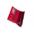 PIERRE CARDIN damski portfel skóra lakierowana czerwony 05 LEAF 102 - prawie organizer